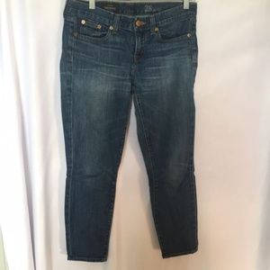 J Crew Toothpick Jeans 28